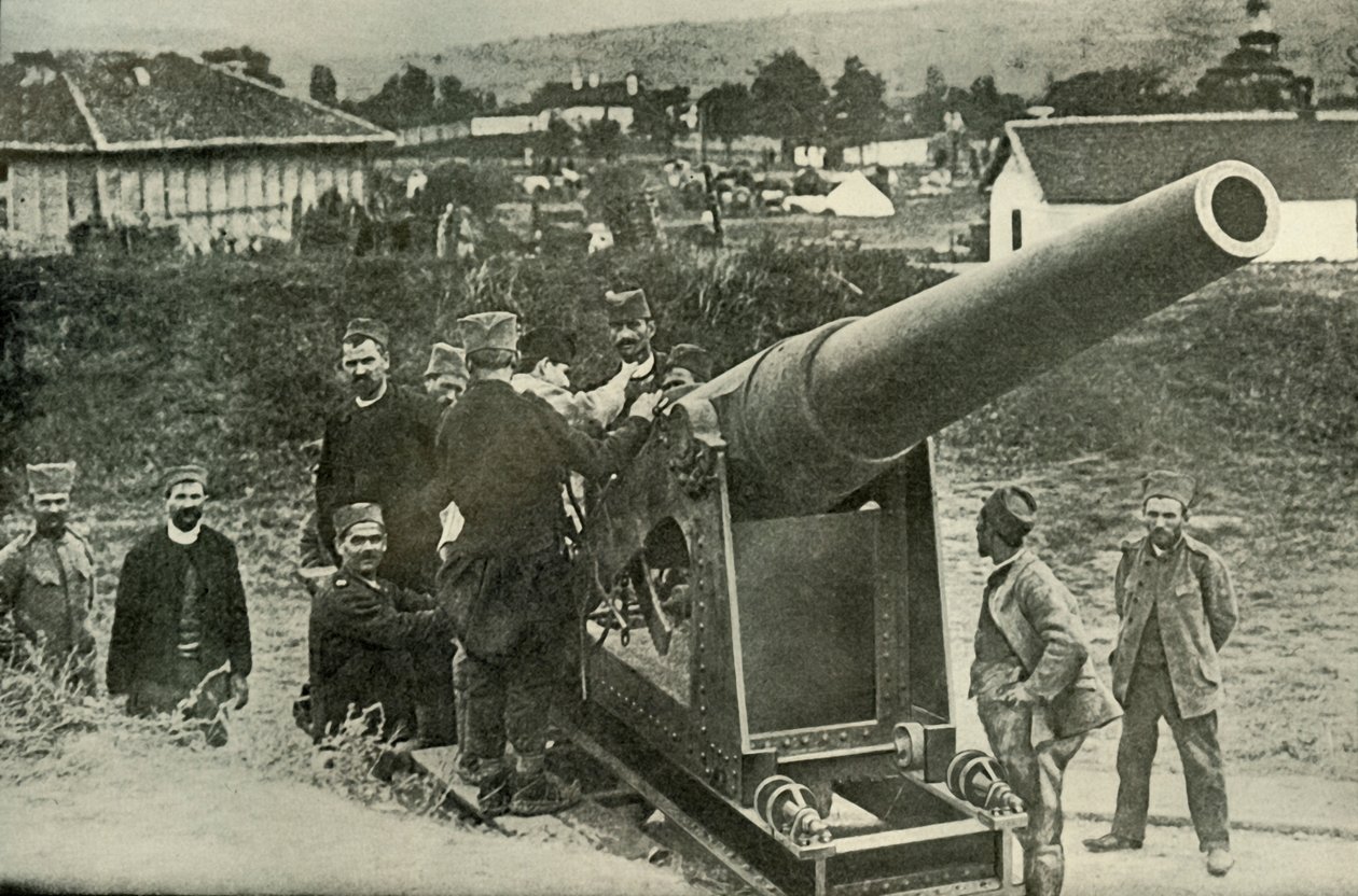 Typowa Grupa Artylerii Serbskiej, 1919. autorstwa Unbekannt