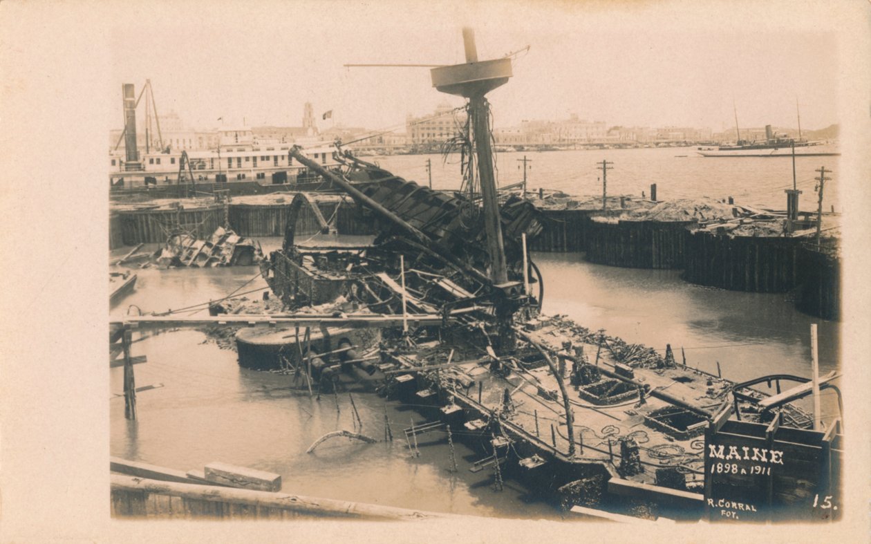 USS Maine, 1911 autorstwa Unbekannt