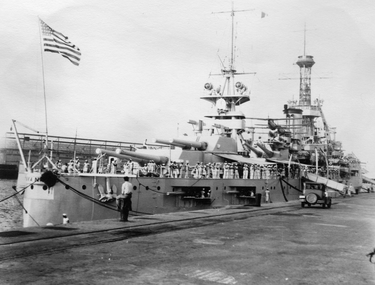 Okręty wojenne US Navy, stocznia marynarki wojennej, Balboa, Panama, 1931 autorstwa Unbekannt