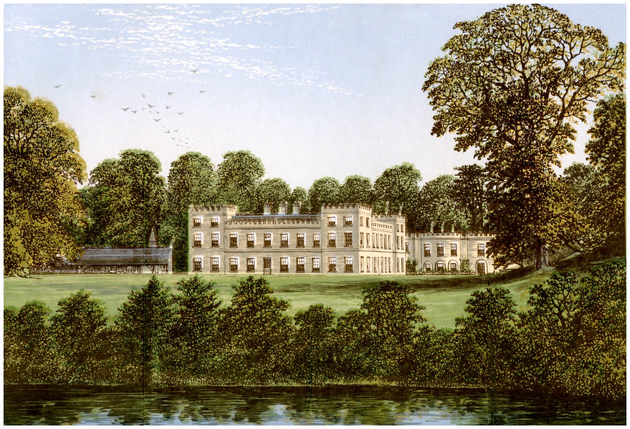 Ugbrooke, Devon, dom Lorda Clifforda, ok. 1880 r. autorstwa Unbekannt