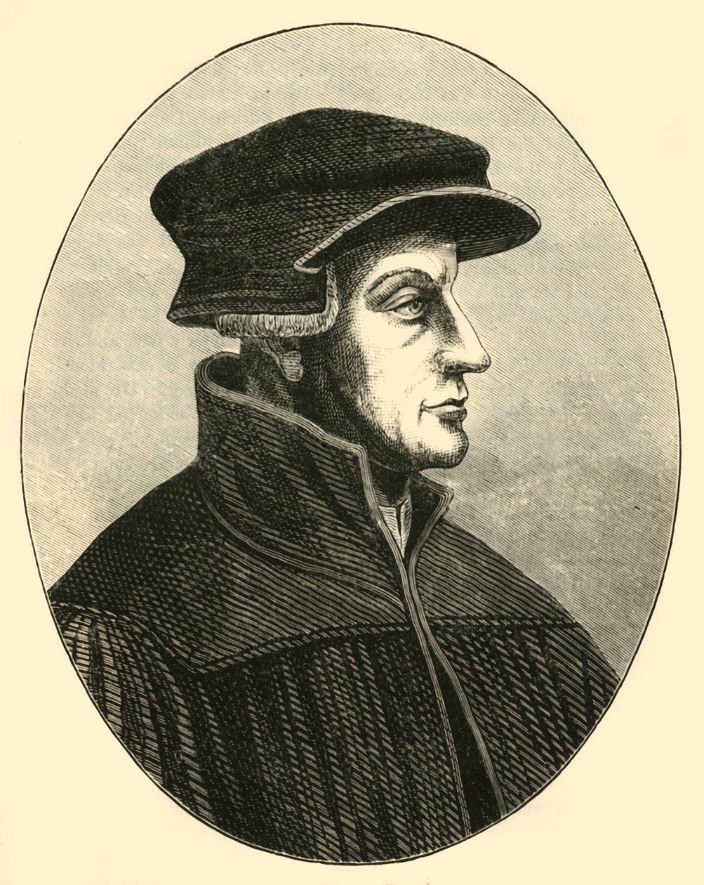 Ulrich Zwingli, ok. 1500-1530, 1890. autorstwa Unbekannt