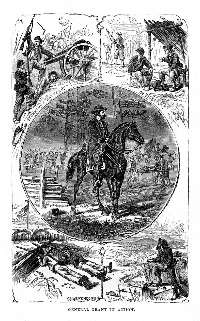 Ulysses S Grant, 18. prezydent Stanów Zjednoczonych, 1872 autorstwa Unbekannt