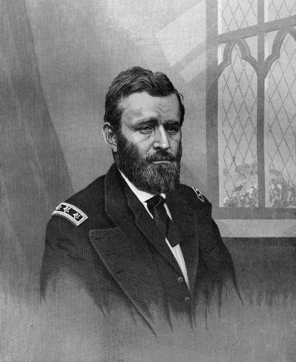 Ulysses S Grant, XVIII prezydent Stanów Zjednoczonych, XIX wiek autorstwa Unbekannt