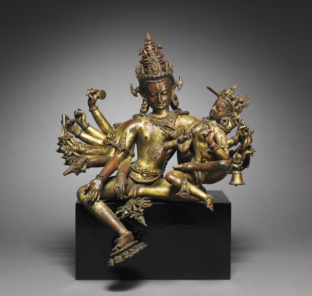 Uma-Maheshwara, 1300s. autorstwa Unbekannt