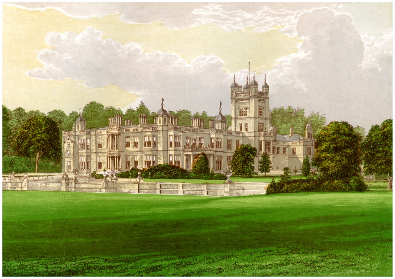 Underley Hall, Westmorland, dom hrabiego Bective, ok. 1880 r. autorstwa Unbekannt