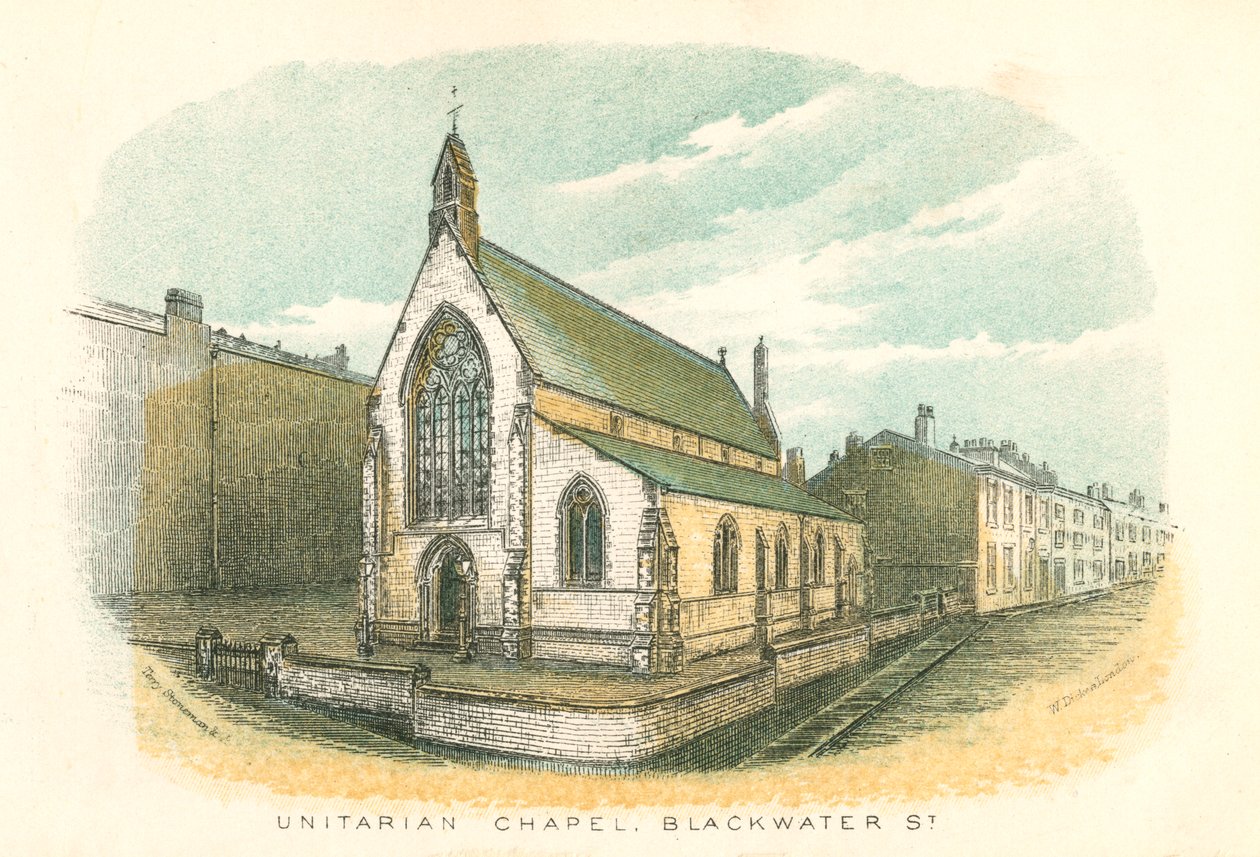 Kaplica Unitariańska, Rochdale, 1876 autorstwa Unbekannt
