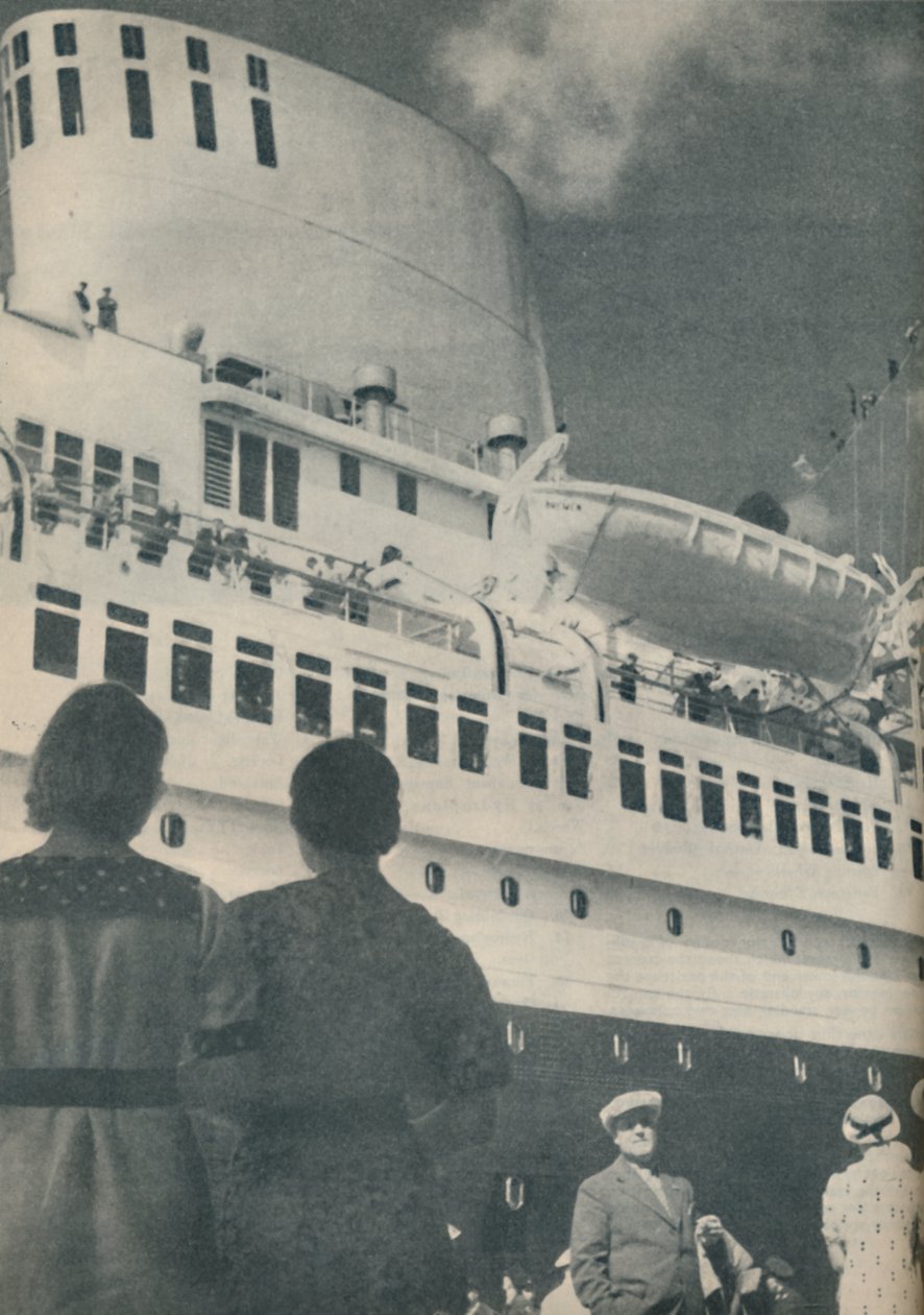 Powszechny podziw wzbudził wspaniały występ Bremy, 1936 autorstwa Unbekannt