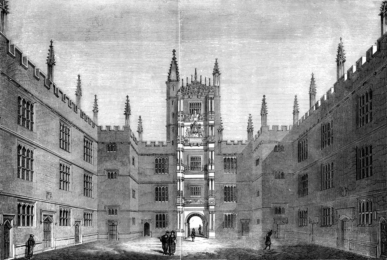 Uniwersytet Oksfordzki, 1849 autorstwa Unbekannt