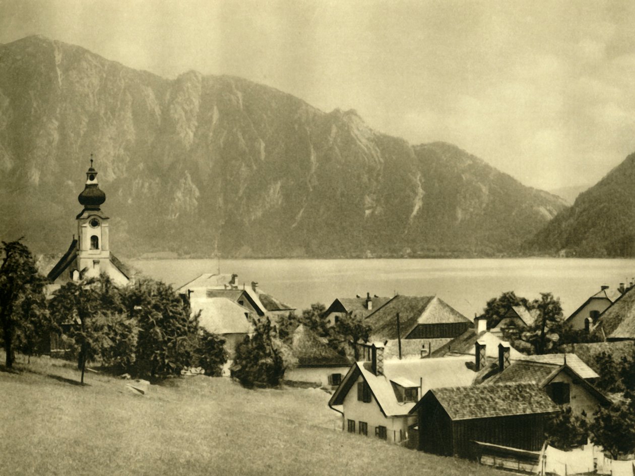 Unterach am Attersee, Górna Austria, ok. 1935. autorstwa Unbekannt