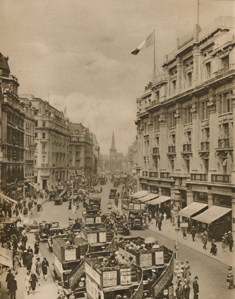Górna część Regent Street, The Paradise of London