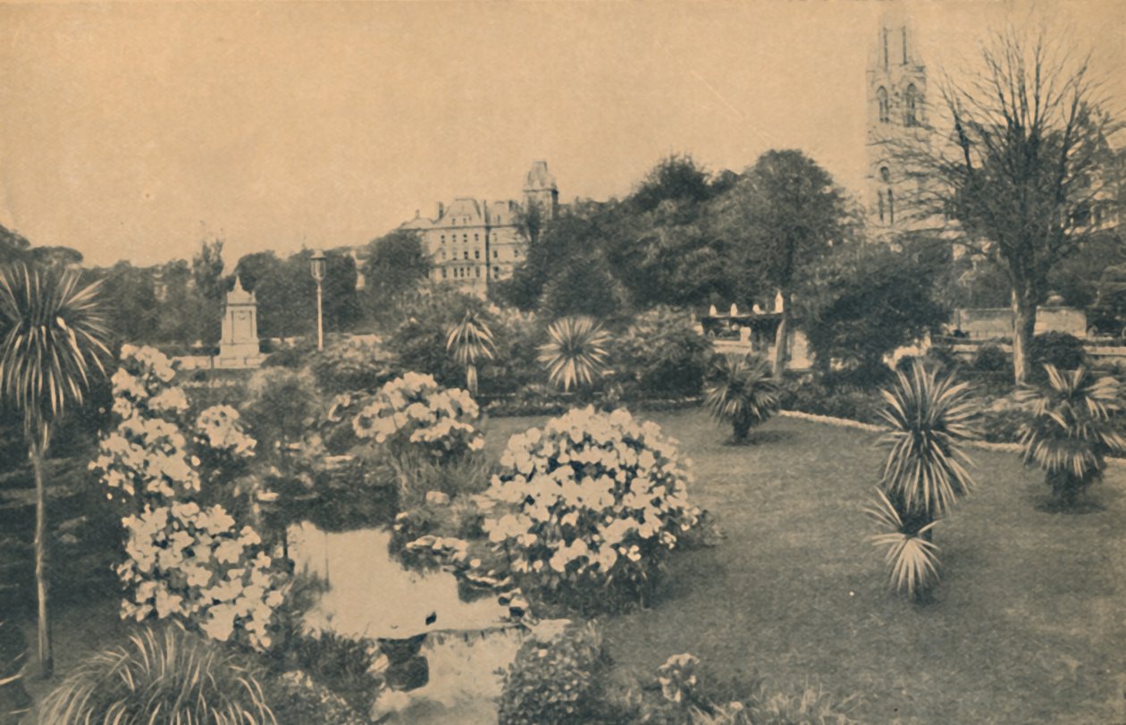 Ogrody Upper Pleasure w czasach rododendronów, 1929 autorstwa Unbekannt
