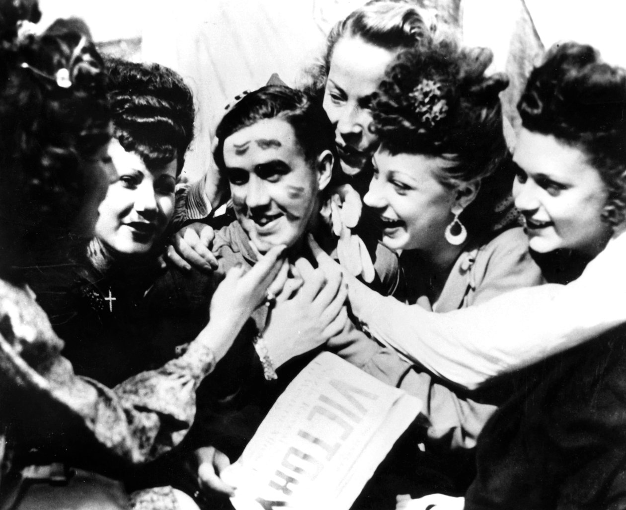 Obchody Dnia VE, Paryż, 8 maja 1945 r. autorstwa Unbekannt