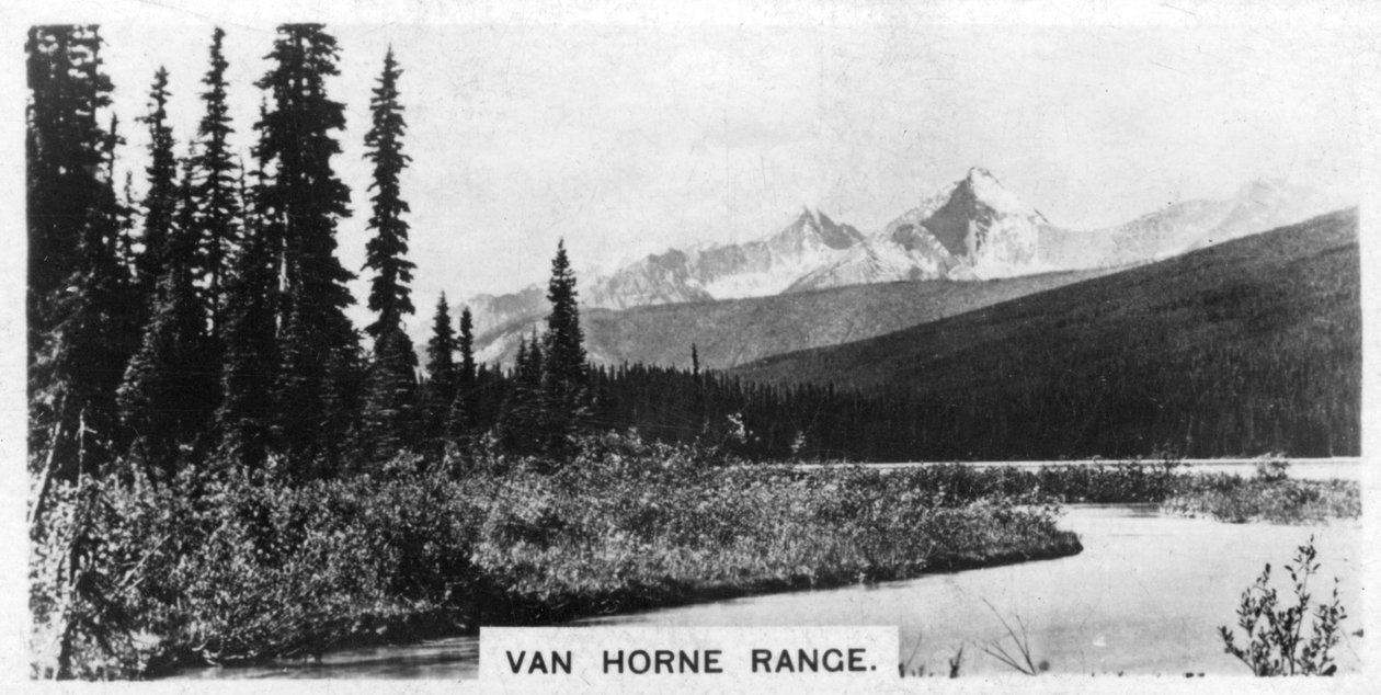 Pasmo Van Horne, Kanadyjskie Góry Skaliste, ok. 1920 r. autorstwa Unbekannt