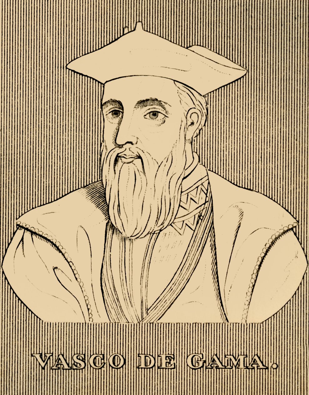 Vasco da Gama, c1460-1524, 1830. autorstwa Unbekannt