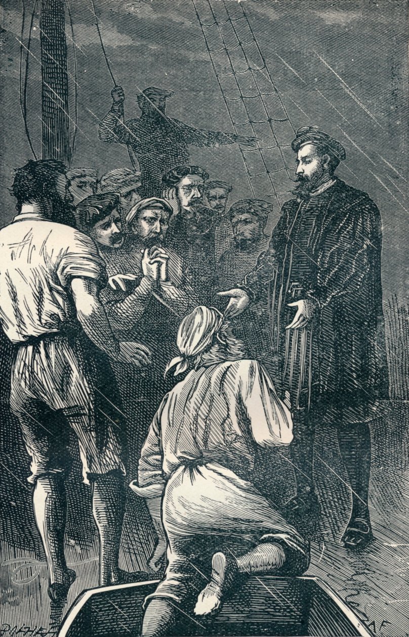 Vasco da Gama odmawia powrotu, 1904 autorstwa Unbekannt