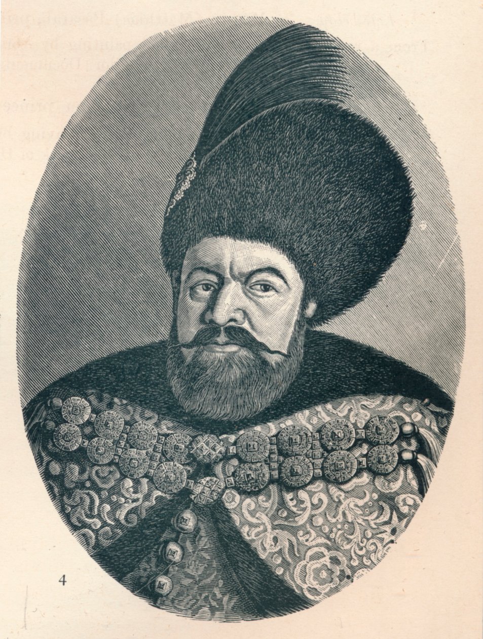 Vasile Lupu, książę Mołdawii, c1906, 1907 autorstwa Unbekannt