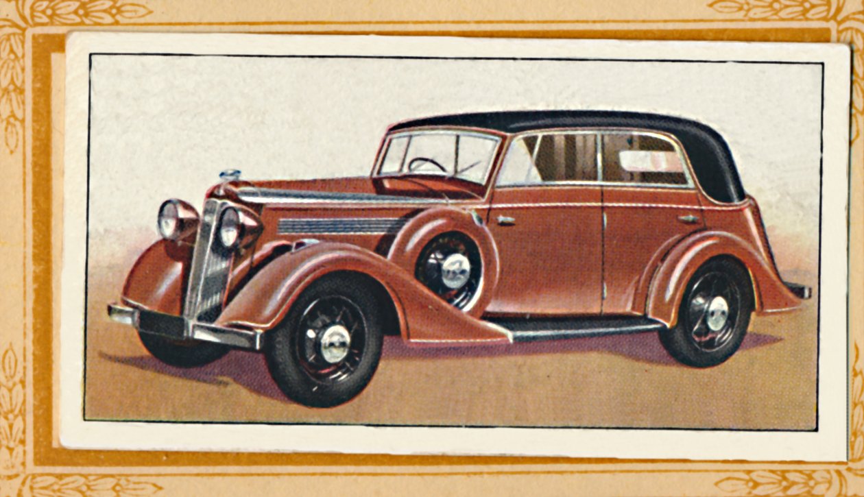 Vauxhall Big Six Wingham Cabrio, c1936 autorstwa Unbekannt
