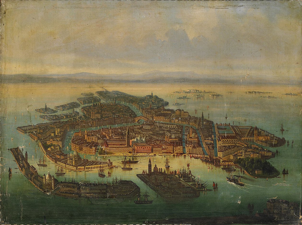 Wenecja, 1800 autorstwa Unbekannt