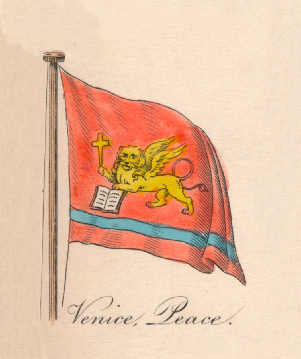 Wenecja, Pokój, 1838 autorstwa Unbekannt