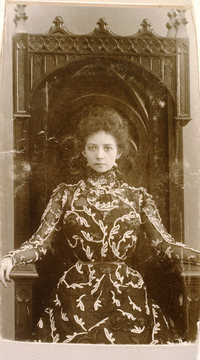 Vera Komissarzhevskaya, rosyjska aktorka, 1900 autorstwa Unbekannt