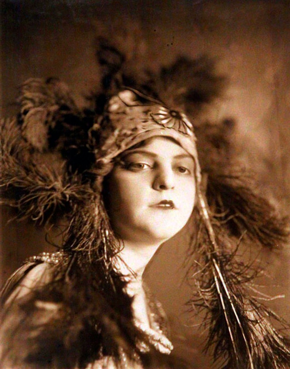 Vera Nemchinova, rosyjska tancerka baletowa, lata 1910 autorstwa Unbekannt