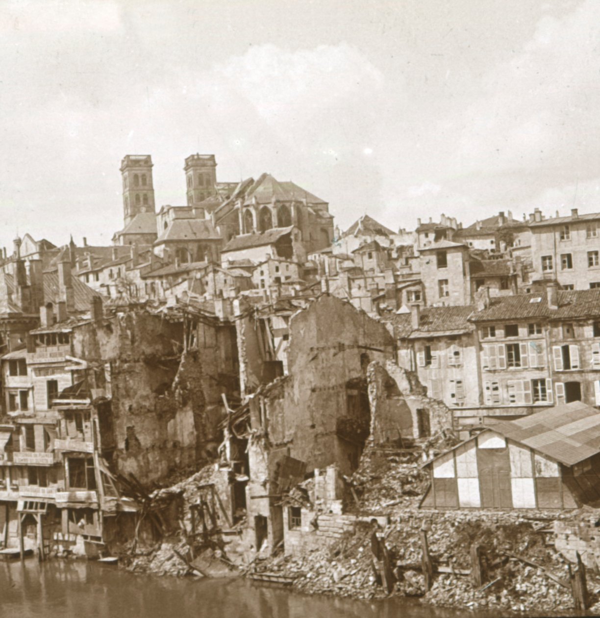 Verdun, północna Francja, c1916-c1918 autorstwa Unbekannt