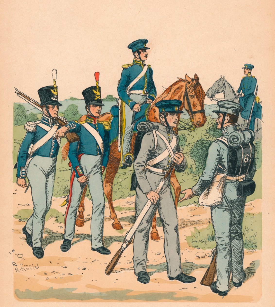 Stany Zjednoczone Ameryki Północnej, 1821-1835 autorstwa Unbekannt