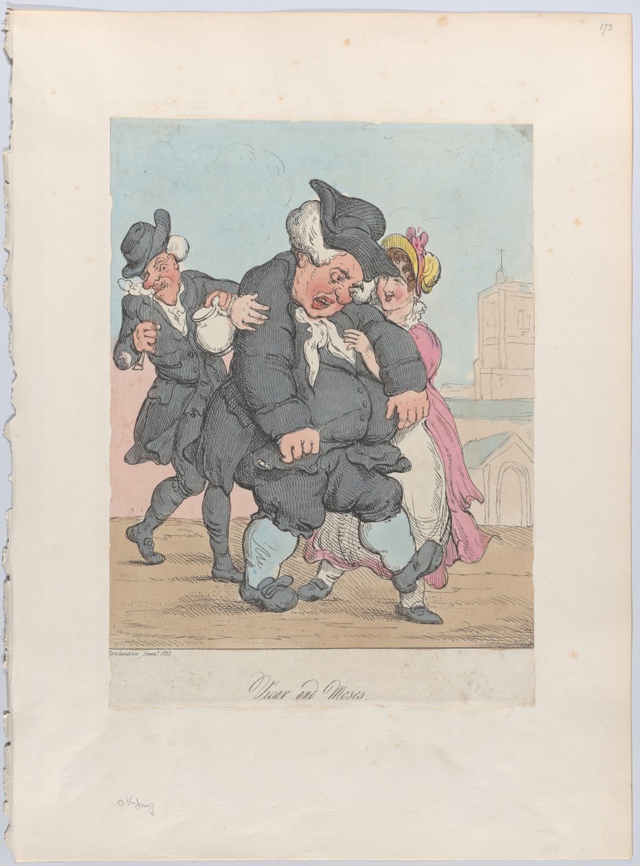 Wikariusz i Mojżesz, 1815., 1815. autorstwa Unbekannt