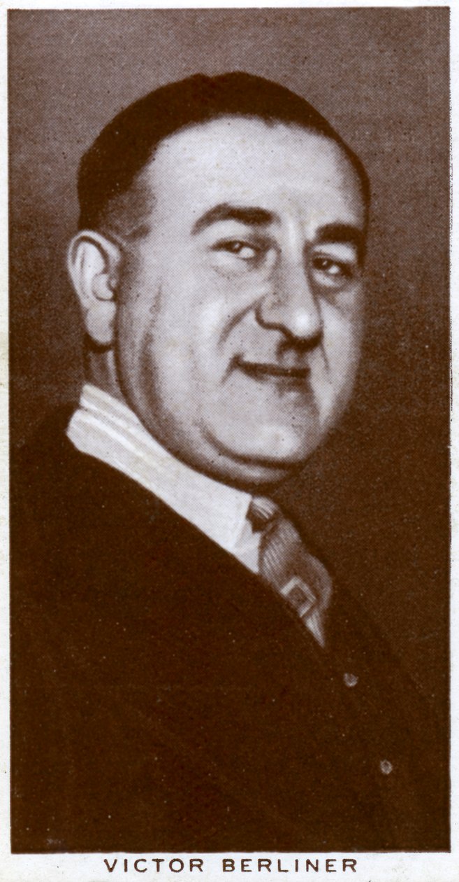 Victor Berliner, promotor i menedżer boksu, 1938 autorstwa Unbekannt