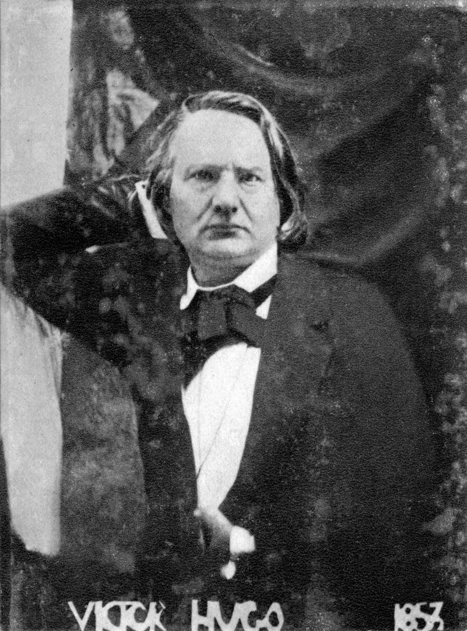 Victor Hugo, francuski poeta, dramaturg i powieściopisarz, 1853 autorstwa Unbekannt