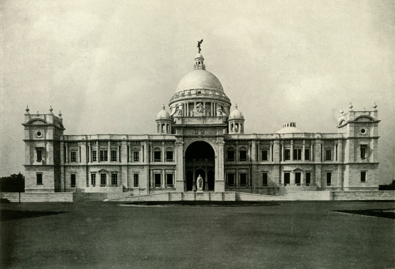 Victoria Memorial Hall, Front Południowy, 1925. autorstwa Unbekannt