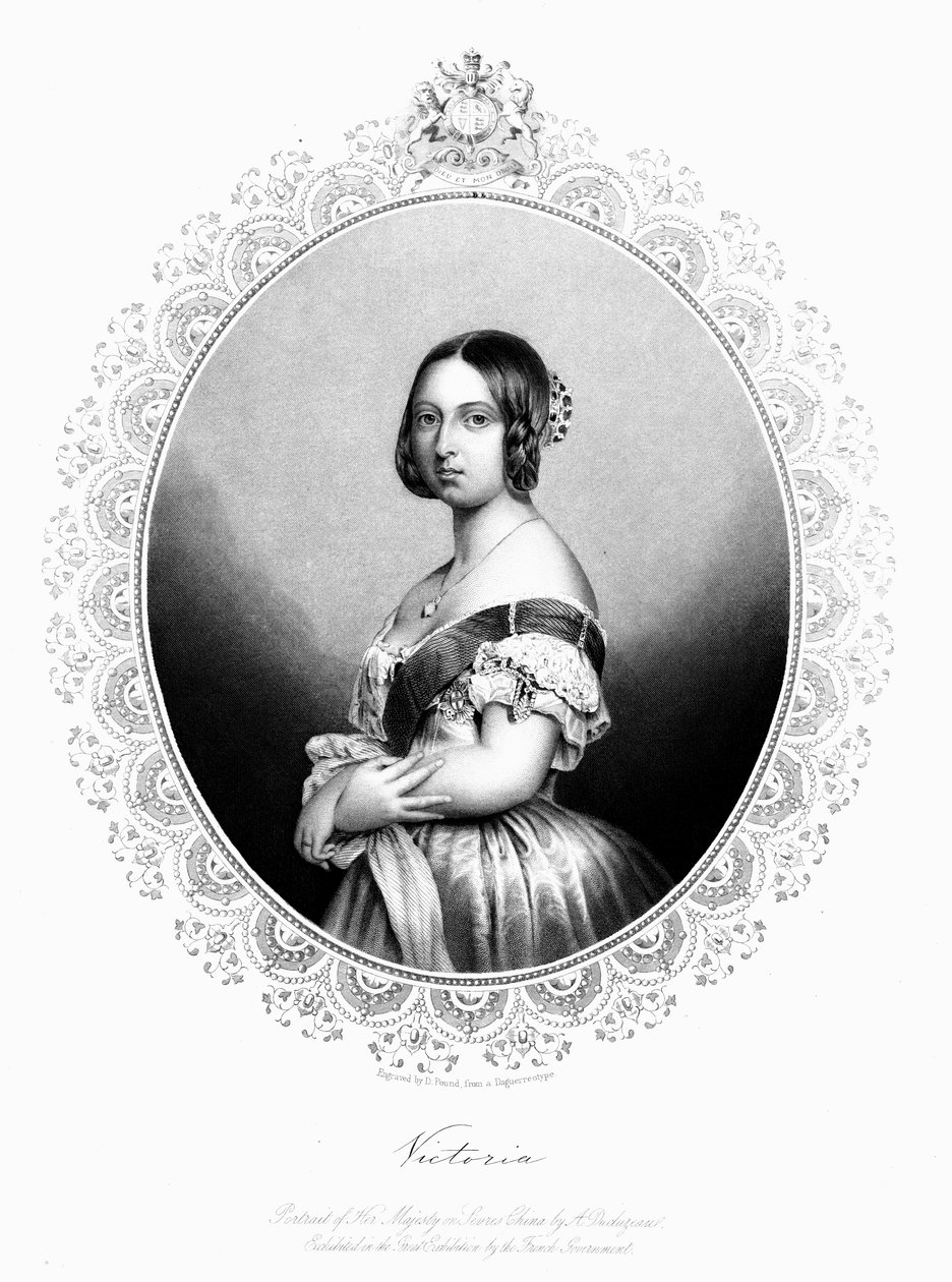 Wiktoria, królowa Wielkiej Brytanii i Irlandii, ok. 1850 autorstwa Unbekannt