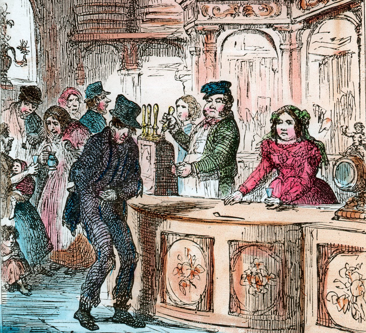 Wiktoriański dom gin, XIX wiek, koniec XIX lub początek XX wieku autorstwa Unbekannt