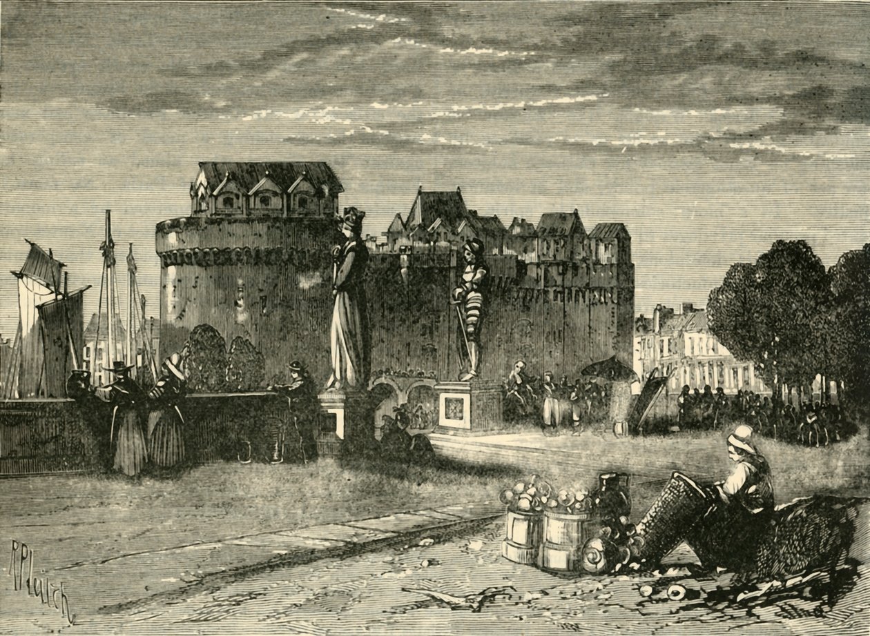 Zobacz w Nantes, 1890. autorstwa Unbekannt