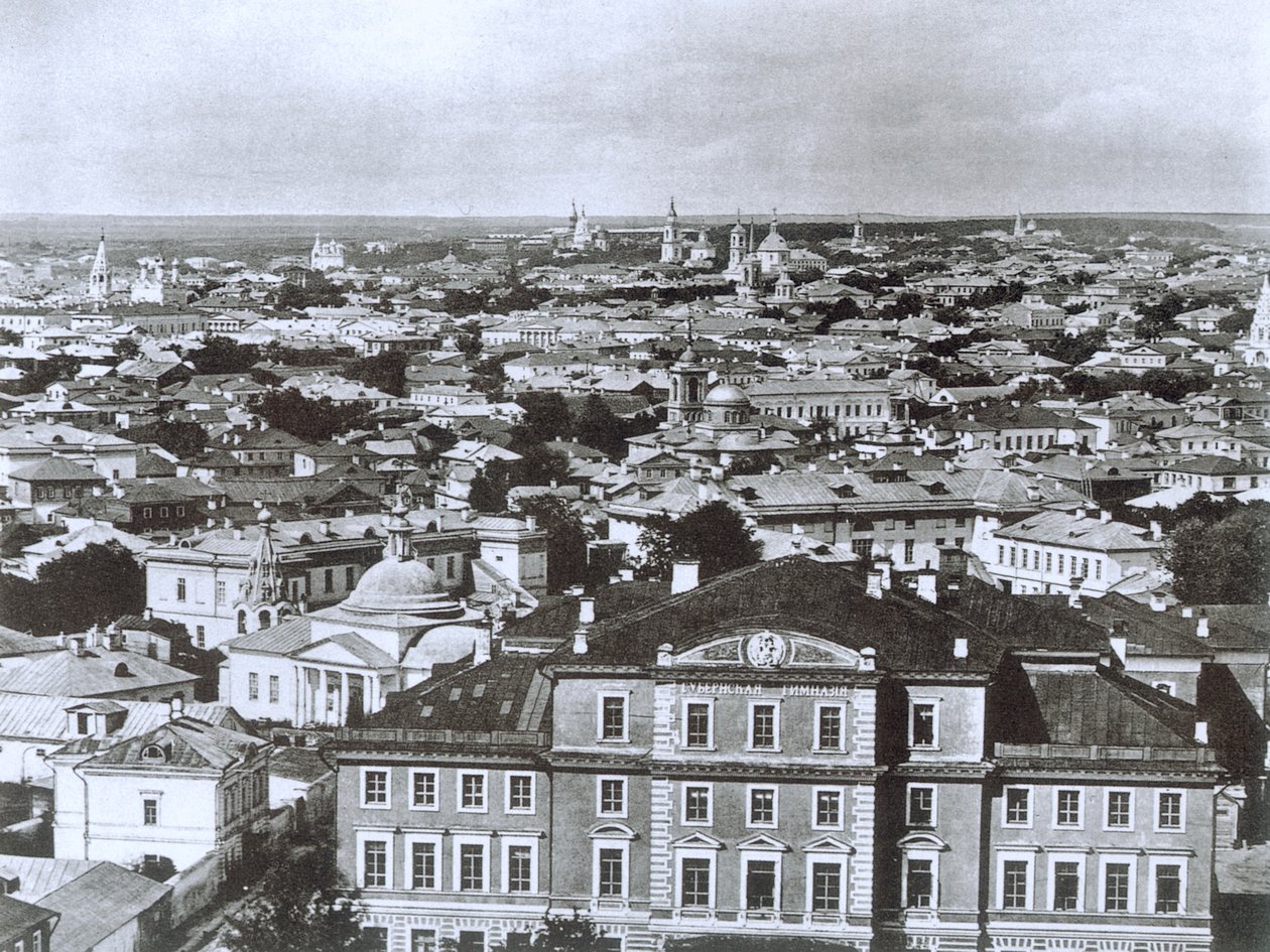 Widok Moskwy z dzwonnicy Iwana Wielkiego, Rosja, 1884 autorstwa Unbekannt