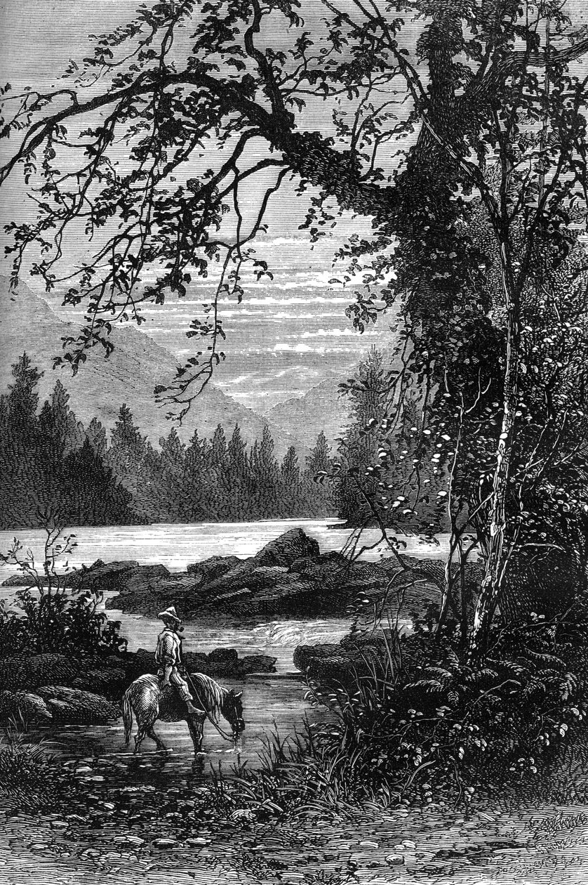 Widok Karoliny Północnej, koniec XVIII wieku ok. 1880 r. autorstwa Unbekannt