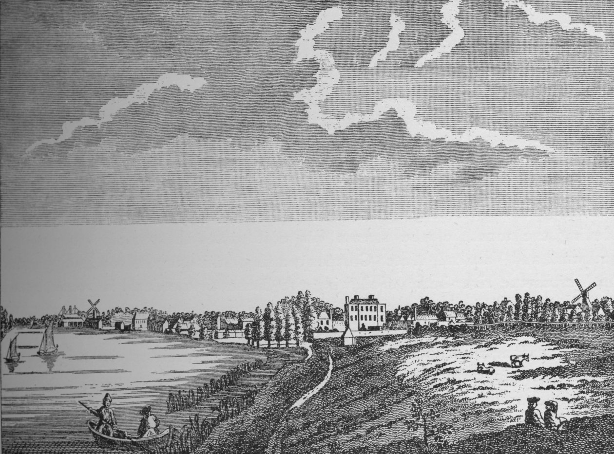 Widok Wandsworth, Surrey, c1780, 1912 autorstwa Unbekannt