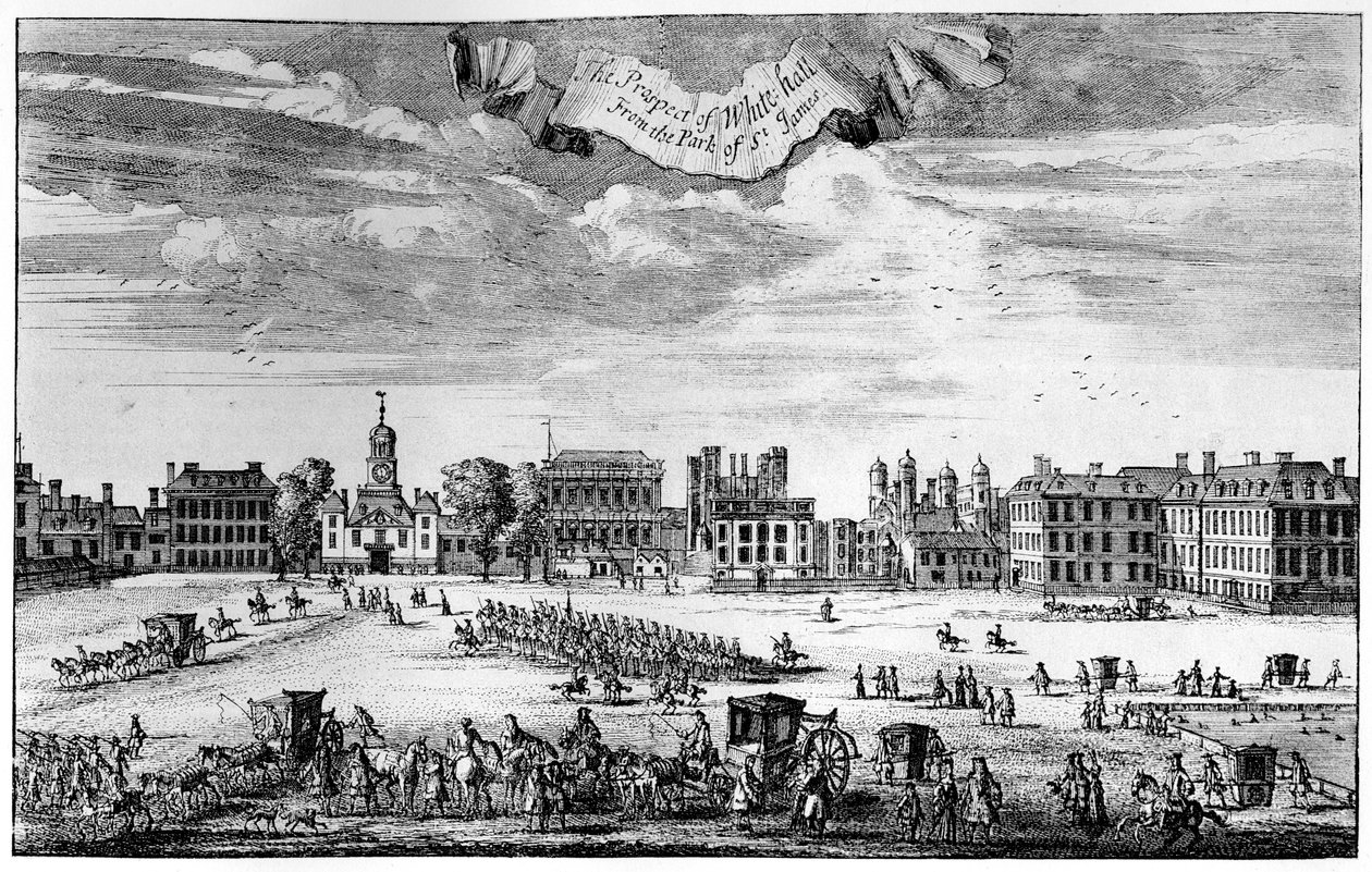 Widok na Whitehall z St James