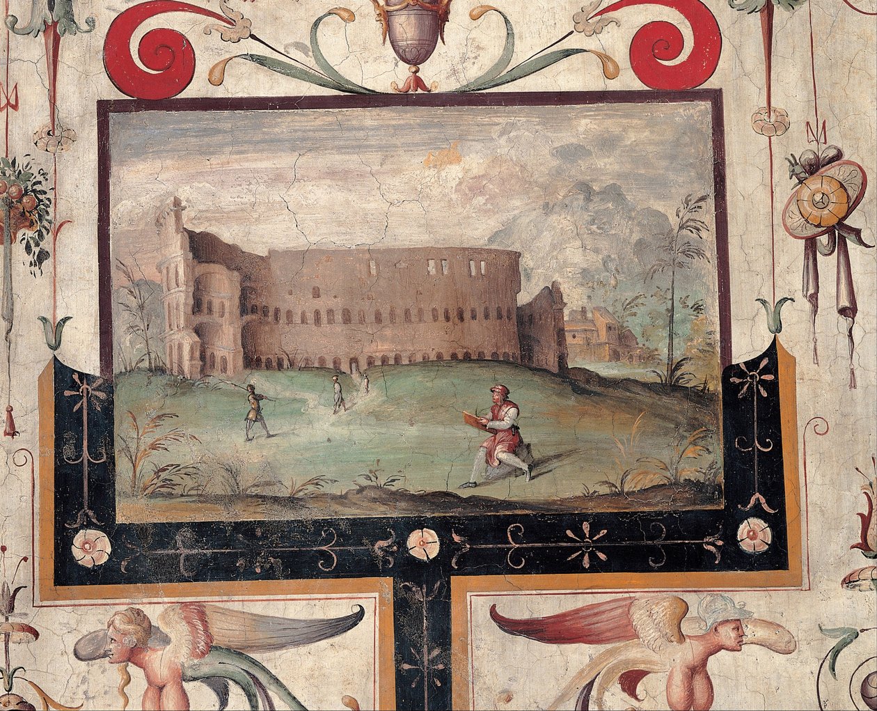 Widok Koloseum, 1544 autorstwa Unbekannt