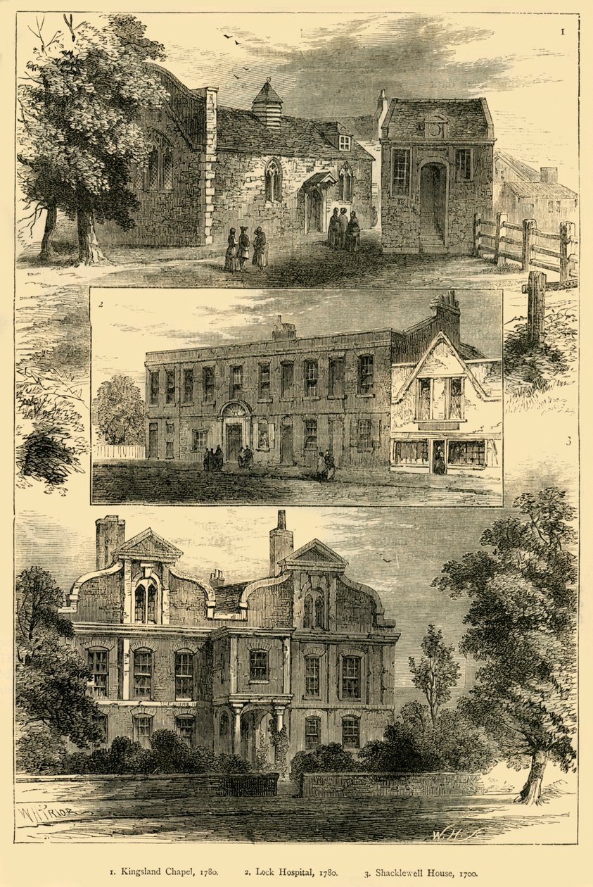 Widoki w Kingsland, ok. 1876 r. autorstwa Unbekannt