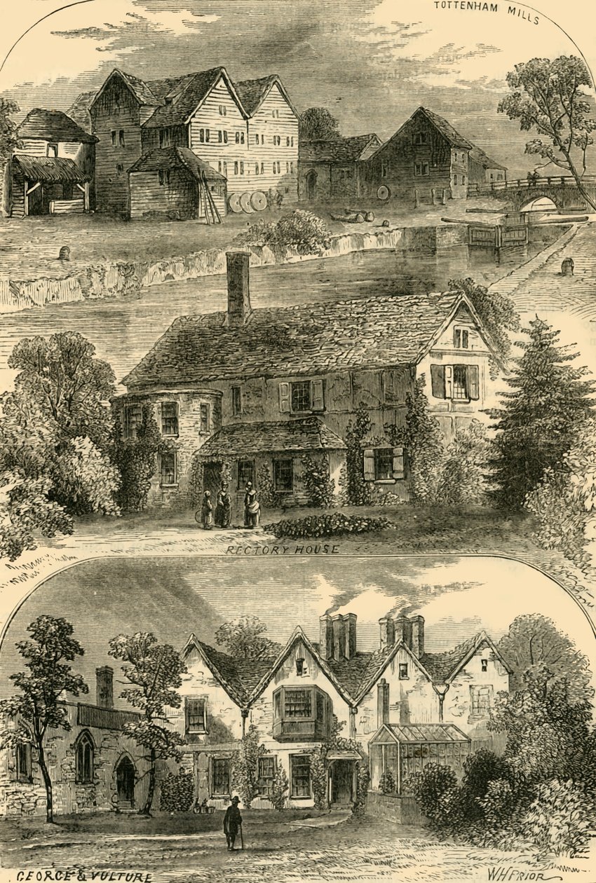 Widoki w Tottenham, c1876. autorstwa Unbekannt