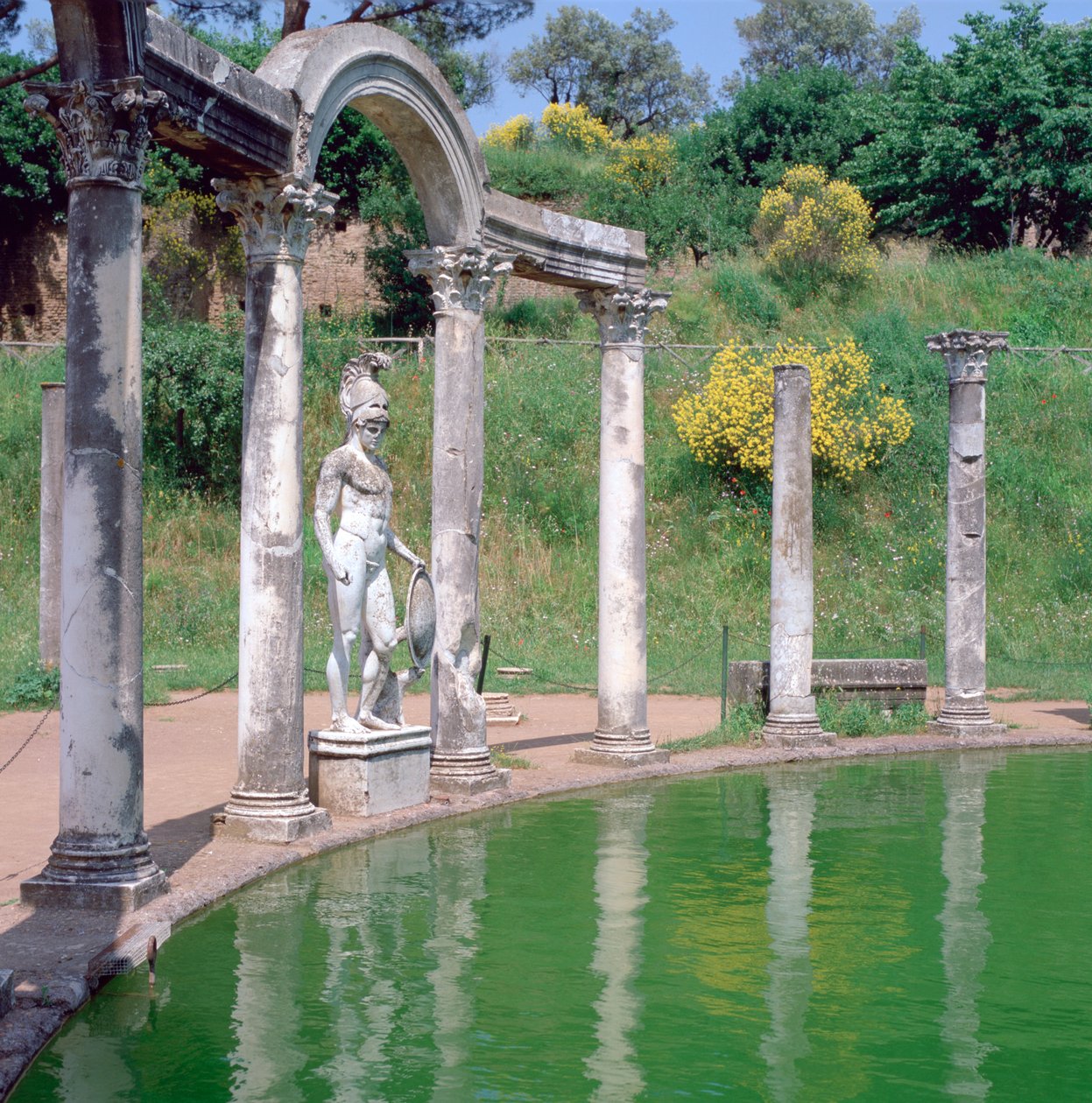 Villa Adriana, Tivoli, Włochy autorstwa Unbekannt