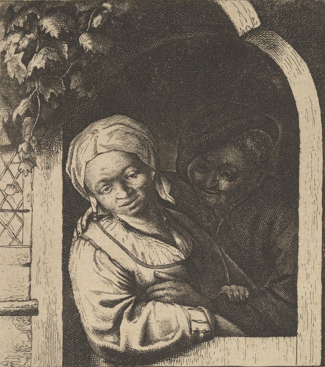 Wiejska dziewczyna, 1610-1685. autorstwa Unbekannt