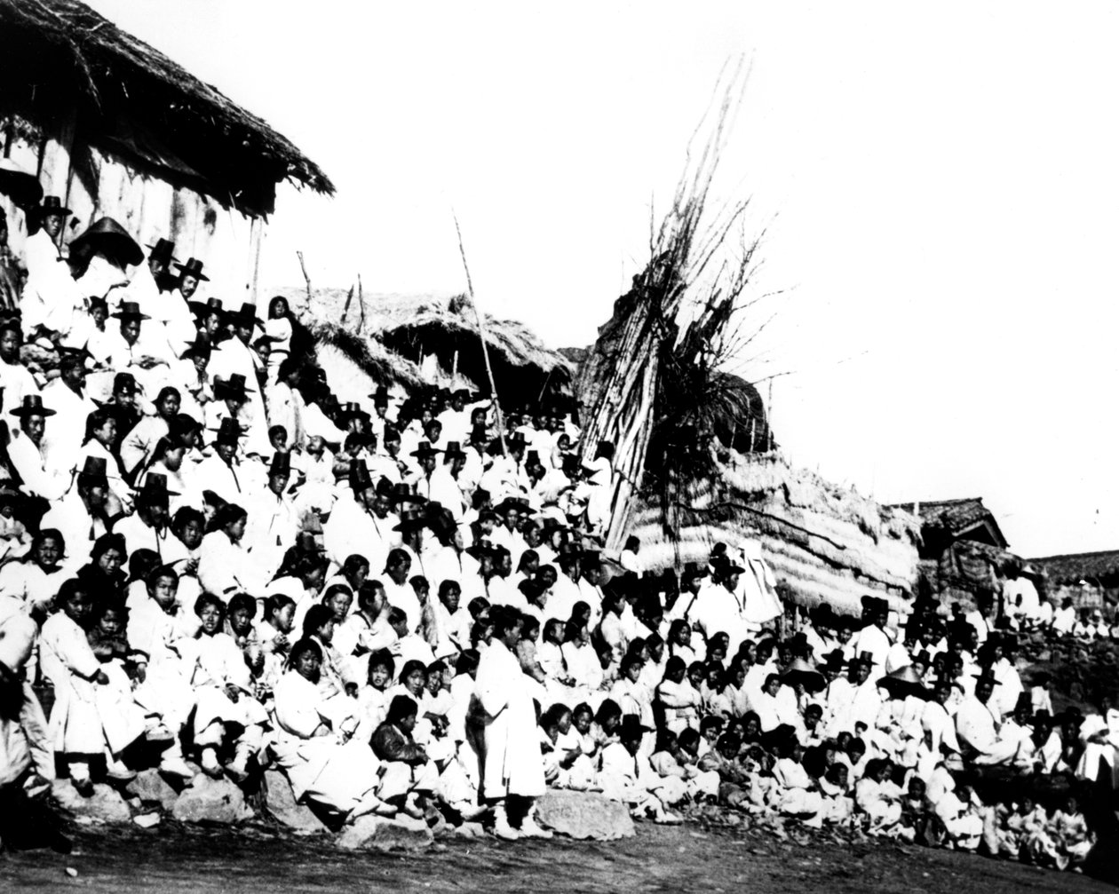 Wieśniacy, Korea, 1900 autorstwa Unbekannt