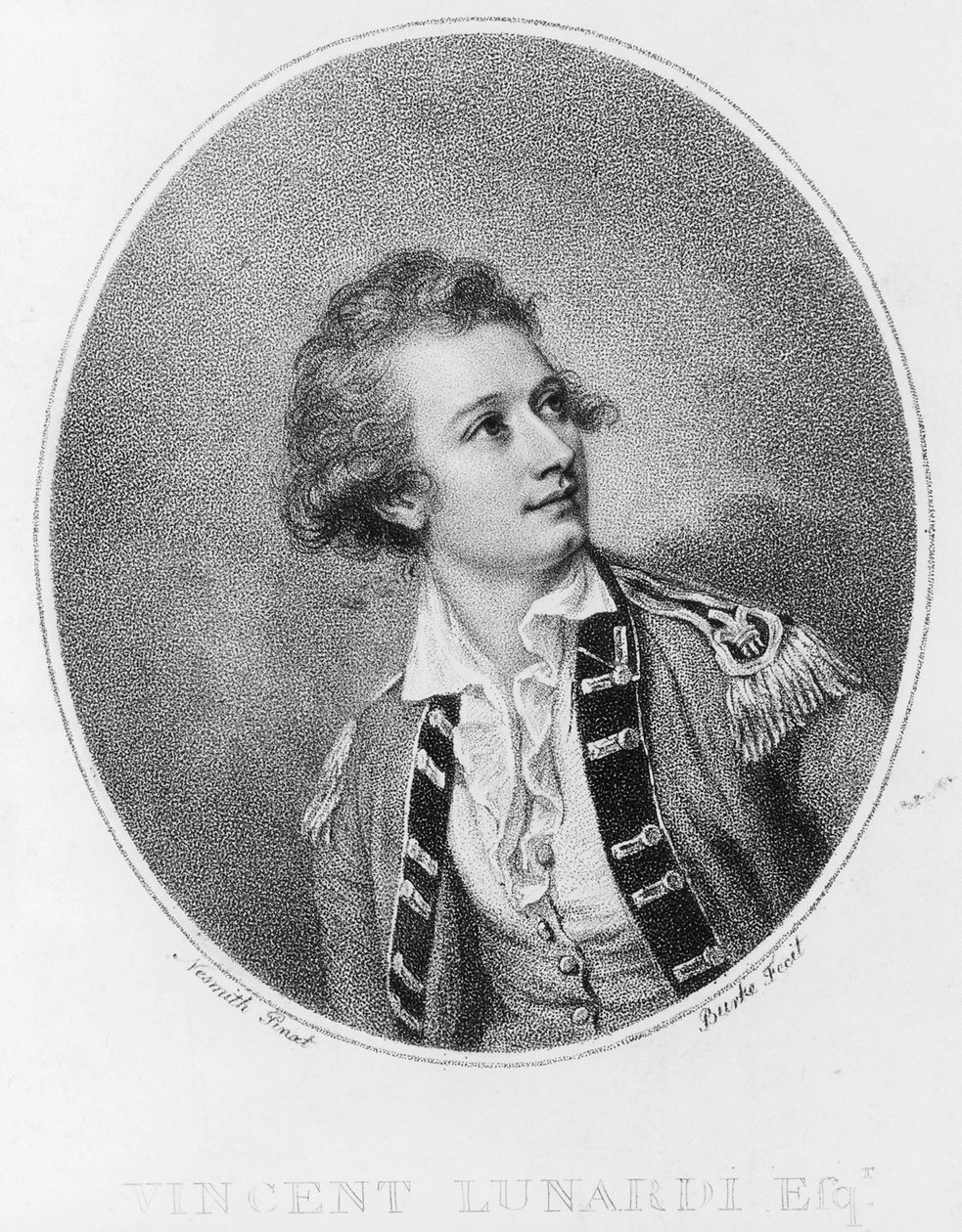 Vincenzo Lunardi, ok. 1770 autorstwa Unbekannt