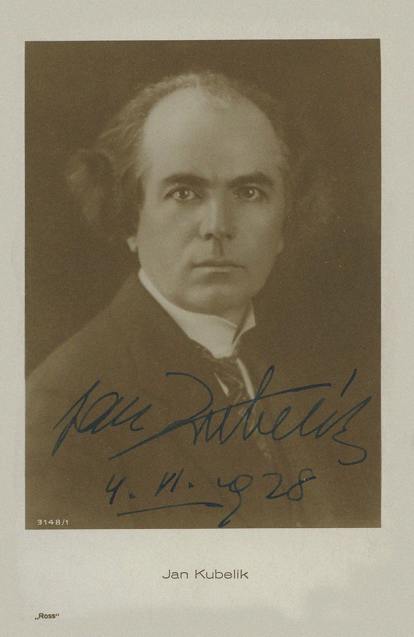 Skrzypek i kompozytor Jan Kubelik 1880-1940, 1928. autorstwa Unbekannt