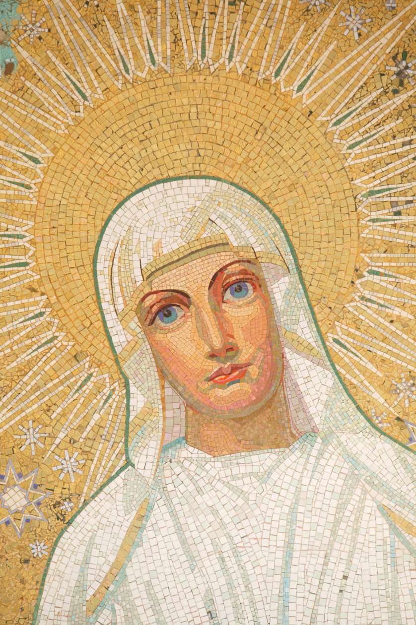 Bazylika Matki Bożej Różańcowej, Lourdes, Francja autorstwa Unbekannt