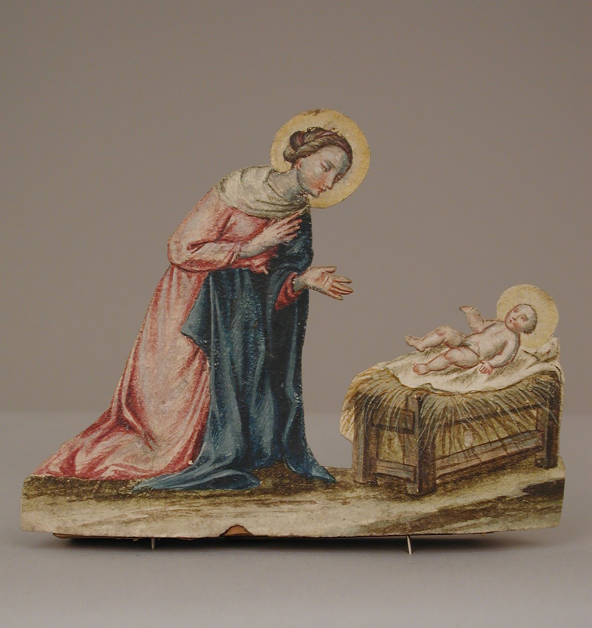 Maryja Panna z Chrystusem w żłobie, XVIII w. autorstwa Unbekannt