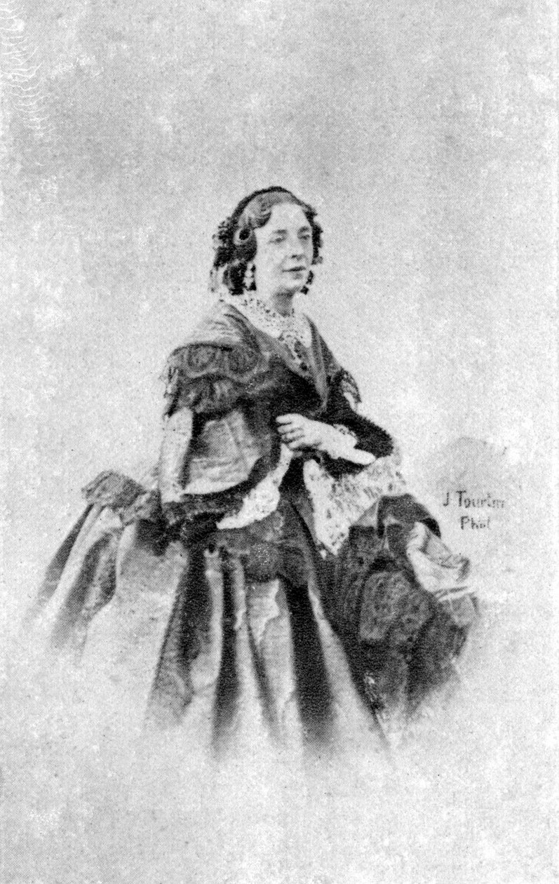 Virginie Dejazet, francuska aktorka, c1845-1875 autorstwa Unbekannt