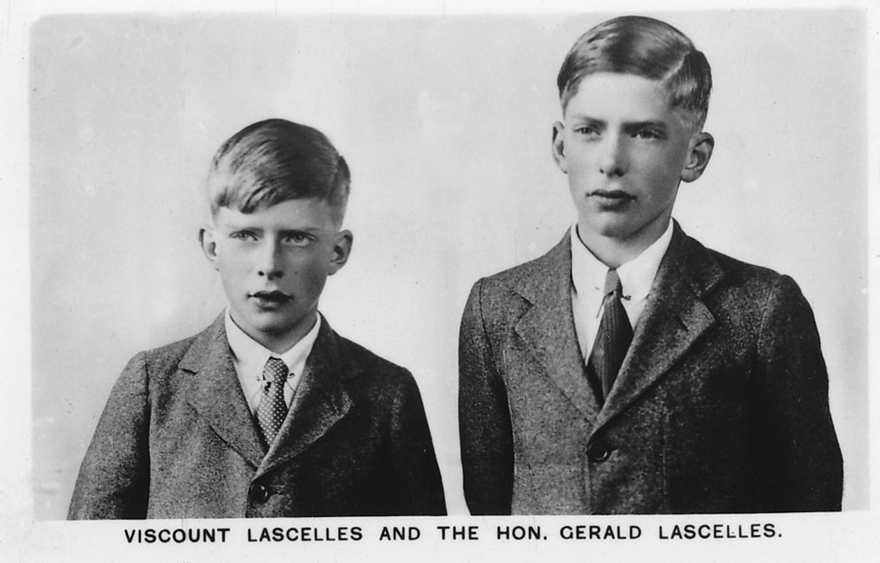 Wicehrabia Lascelles i Hon Gerald Lascelles, 1937 autorstwa Unbekannt